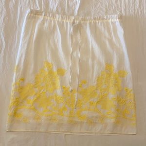 Sophie Max linen skirt